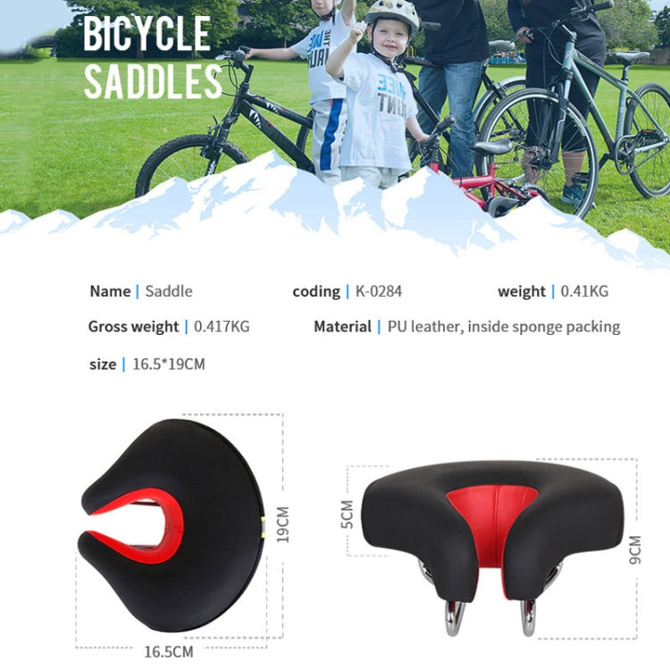 Bicycle Saddle | Ergonomic, No Nose Clip | Wide Foam Cushioning | Ridora