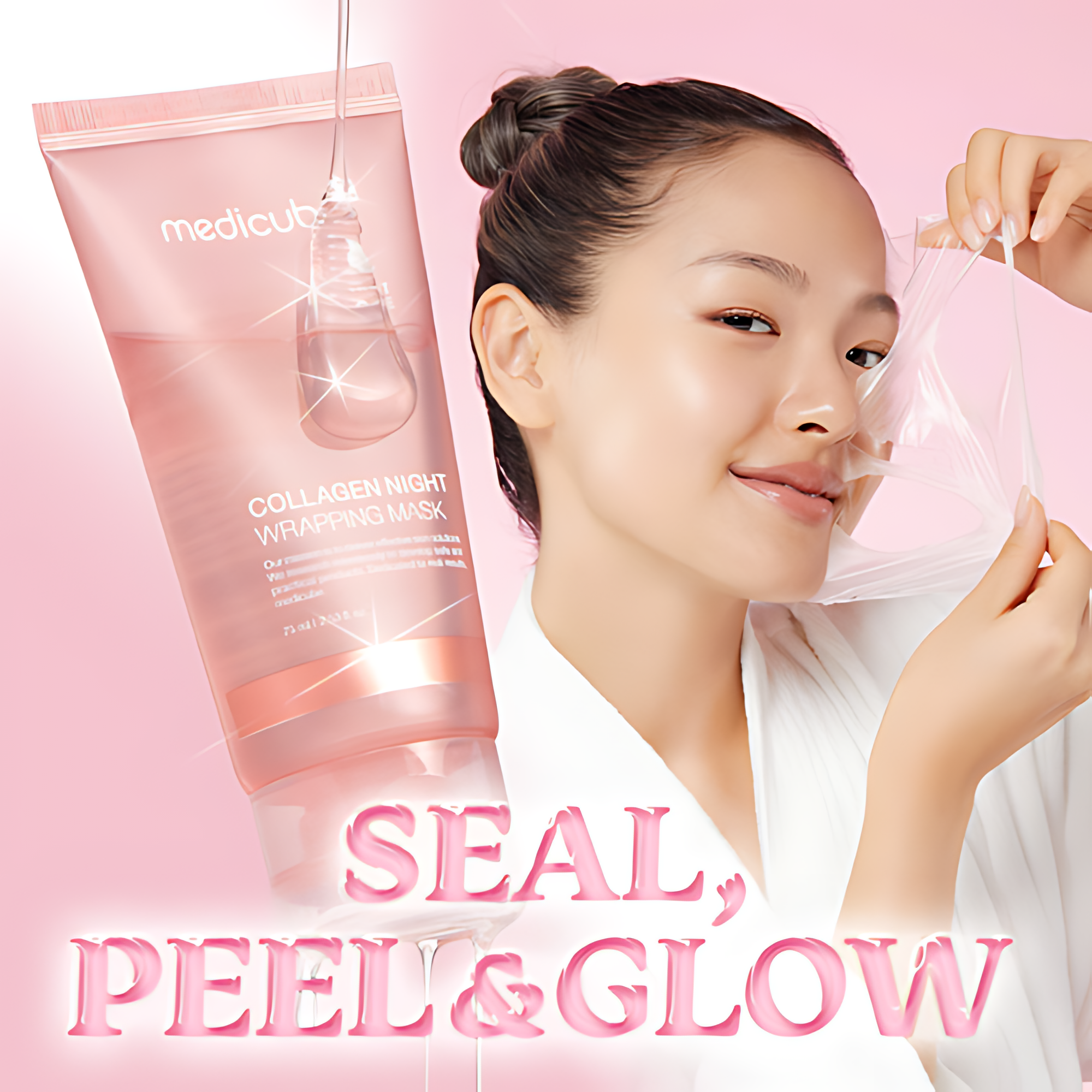 Dermaluxe™ Collagen Night Wrap — Wake Up to Firm, Radiant Skin That Turns Heads