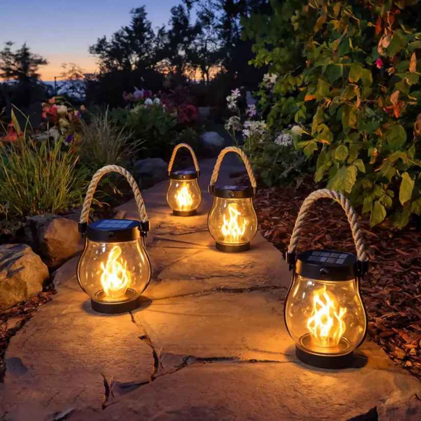 EmberLuxe™ — Ignite Cozy, Safe Nights with Endless Solar Glow