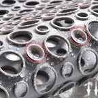 Non-slip Shower Mat PVC with TPE | Suction Cups | Drainage Holes for Water | Gripflow