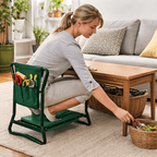 Ergonomic 2-in-1 Garden Knee Stool and Seat for Enhanced Joint Comfort | Foldable | Compact | Kneeworks
