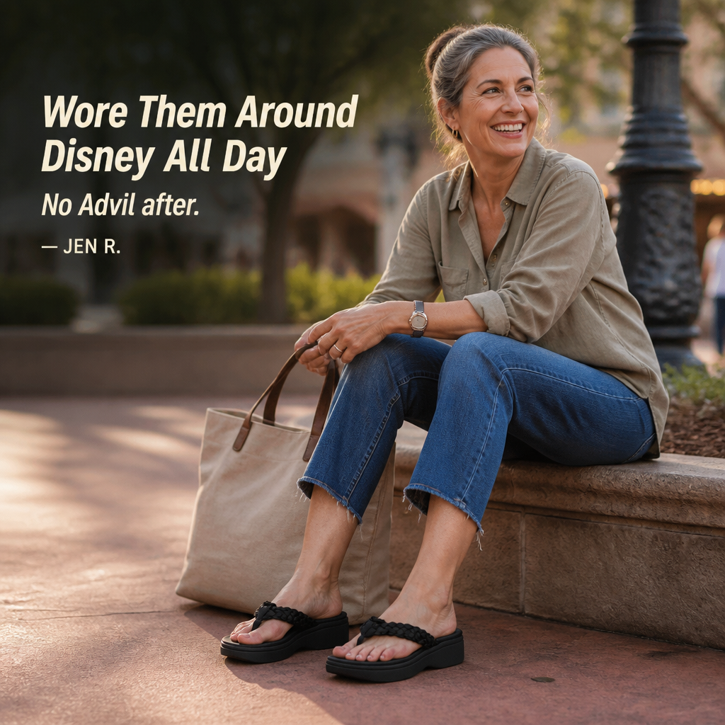 LuxeStride™ — All-Day Support That Lets You Own Every Step Pain-Free