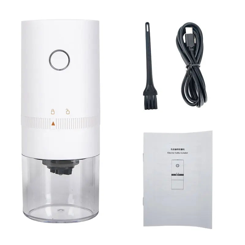 Electric Coffee Grinder | USB Rechargeable | Adjustable Grind Settings | KaffeeKompakt