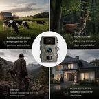 Wildlife Camera with Night Vision | Motion Sensor | Weather-Resistant | Forest Guardian
