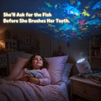 AquaLume™ — Soothe Restless Sleepers With a Living Underwater Light Display