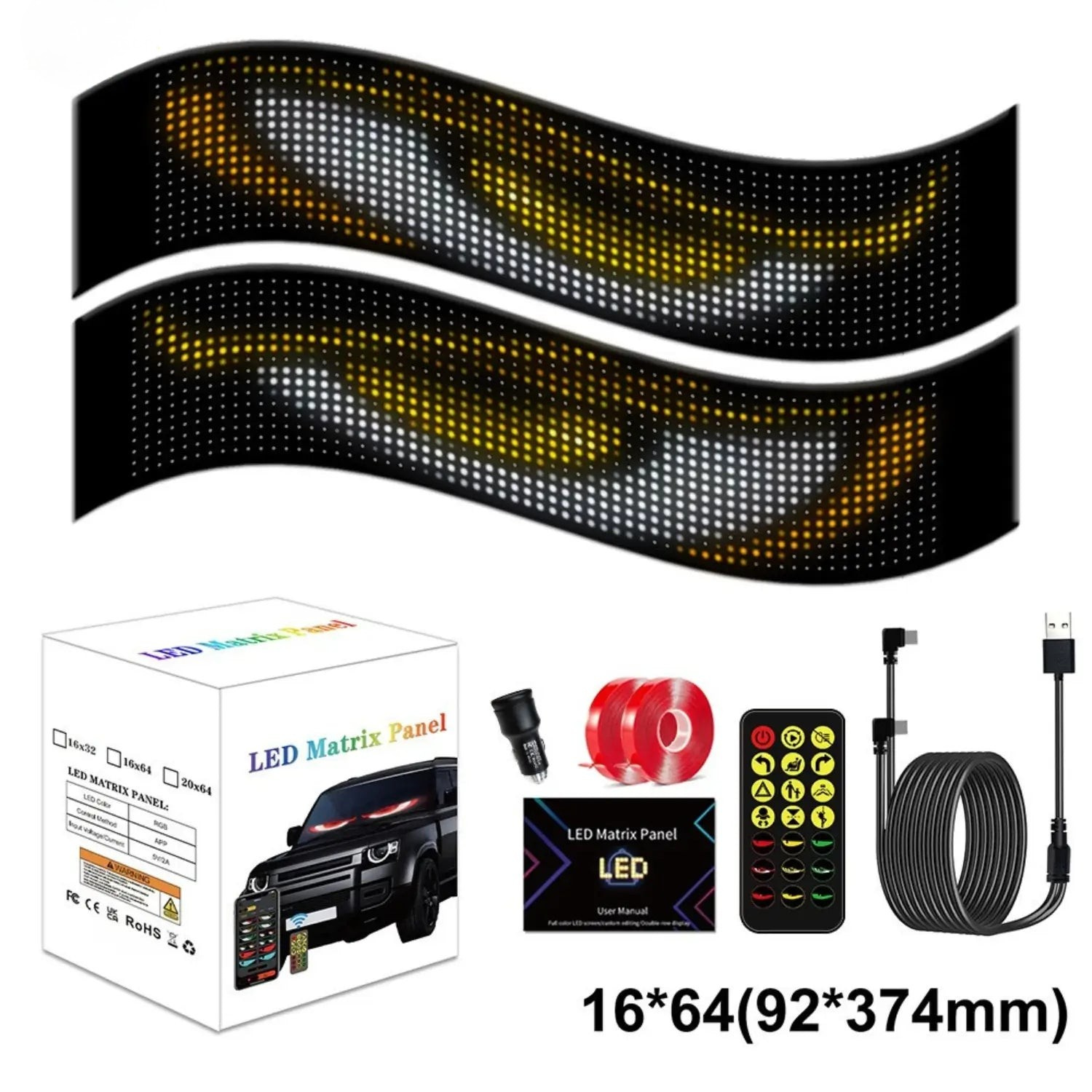 GlareFlex™ — Transform Your Ride Into an Unforgettable Head-Turner with Instant, Vivid LED Power