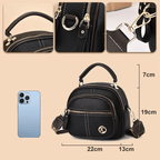 CielaVera™ Leather Crossbody — Turn Daily Chaos into Confident, Effortless Style
