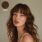 LumeauFringe™ — Transform Your Style Instantly with Effortless, Real Hair Glamour