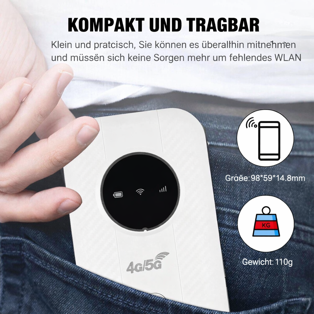 Mobile WiFi Router | 4G LTE Hotspot | Portable & Fast | NetLink