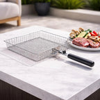 Grill Basket | Stainless Steel | Uniform Heat Distribution | BBQWend