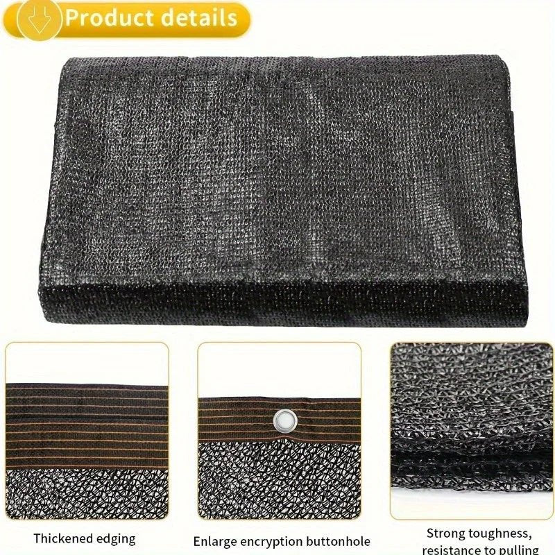 Sun Protection for Greenhouse and Garden | UV Shield Shade Net | Weather-Resistant | Darkweave