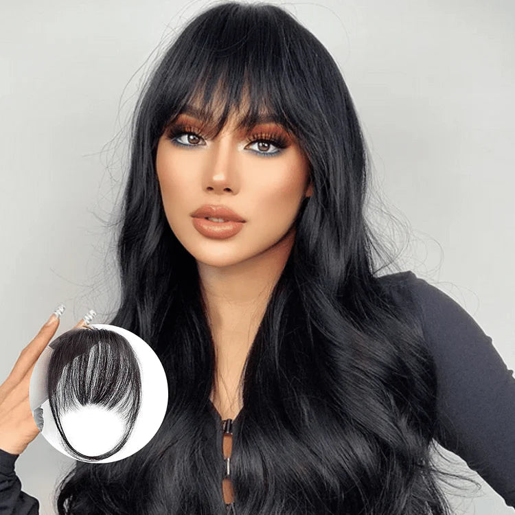 VividWave™ Bangs — Instantly Boost Your Confidence with Flawless, Damage-Free Style
