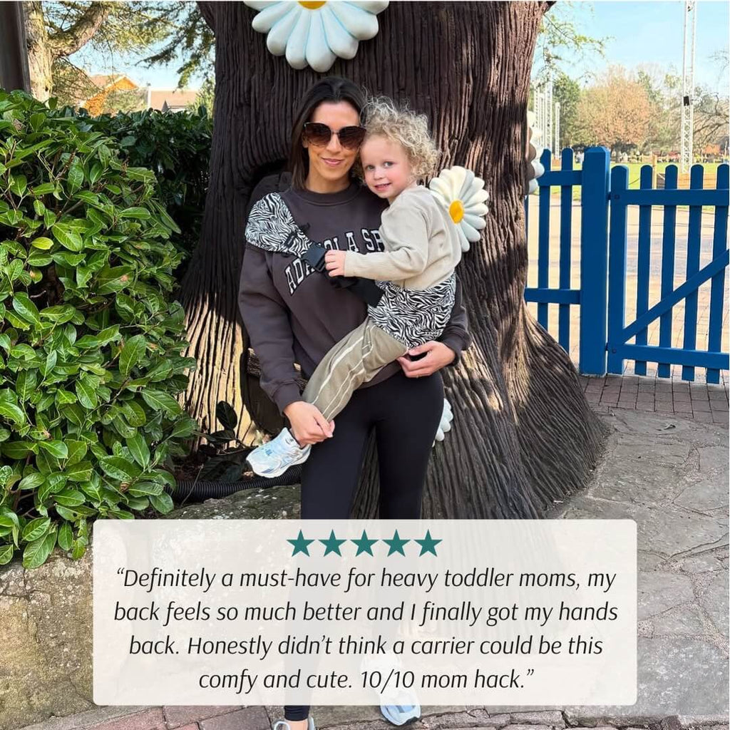 VeroGlide™ — Carry Your Toddler Comfortably All Day Without the Strain or Fuss
