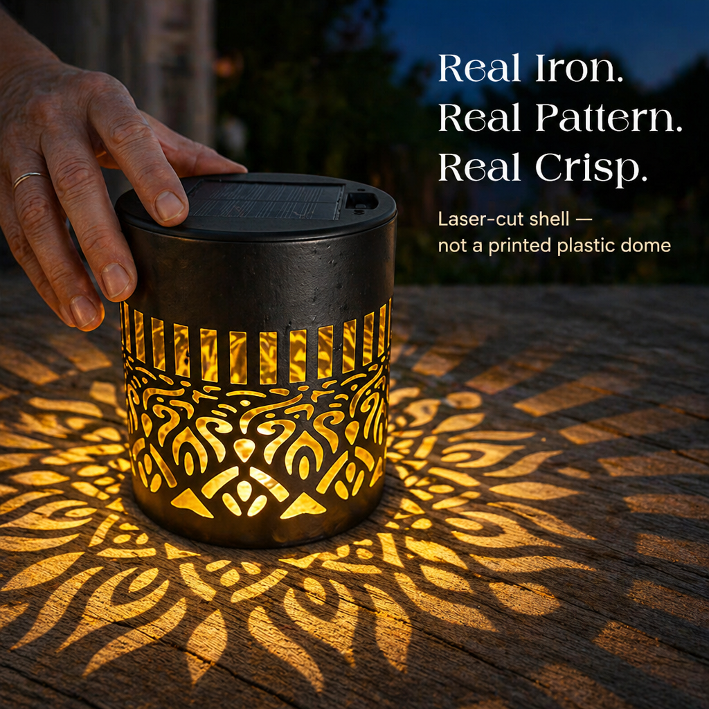 LumaMandala™ — Project Mesmerizing Mandala Designs on Your Patio Every Evening