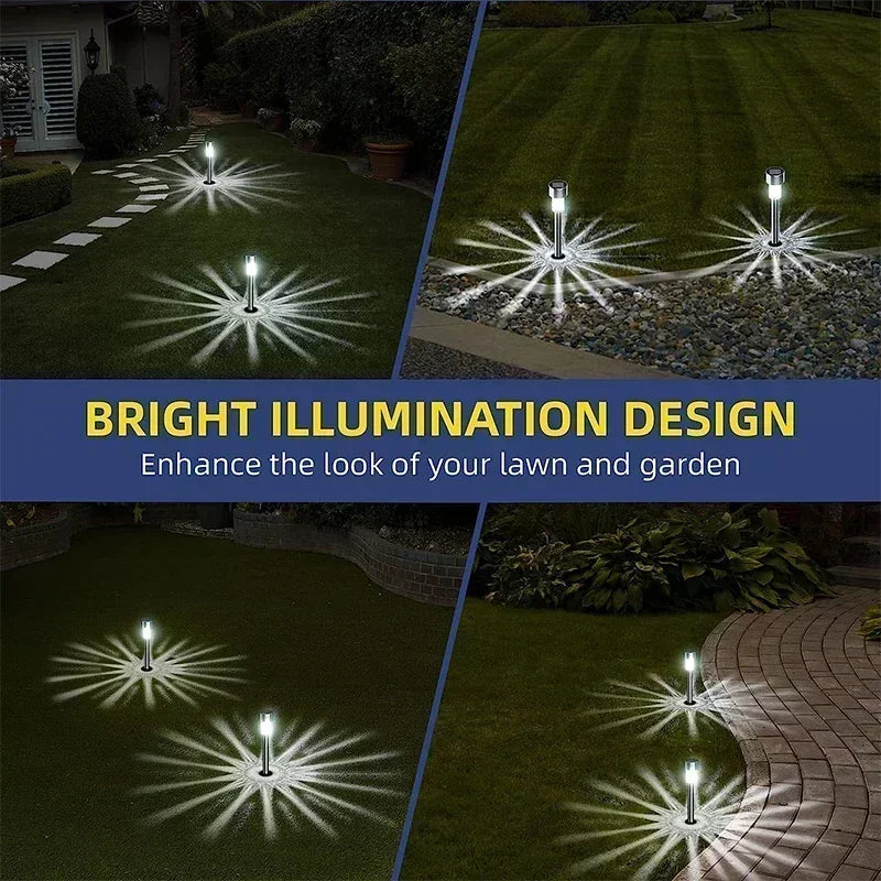 Solar Waterproof LED Pathway Lights (Set of 10/20/30)