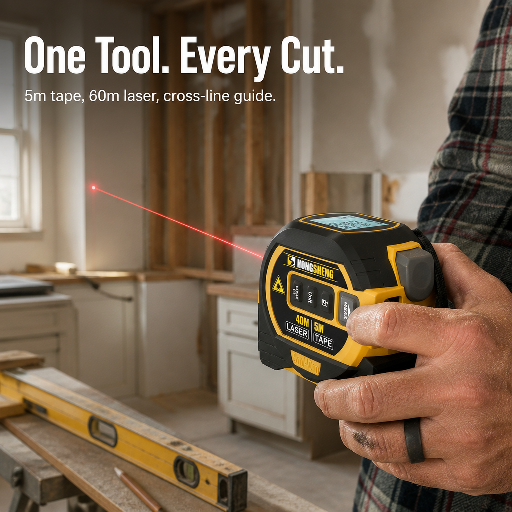 MeasureMate™ ProTape — Master Any Measurement Solo and Finish Every Project Flawlessly