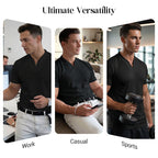 Vabrix™ — Command Confidence with Every Breathable, Perfect Fit V-Neck