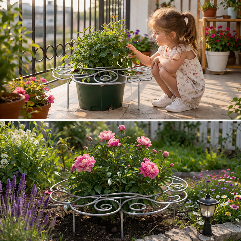 Plant Support Metal Handmade | Spiral Shape | Weather-Resistant | StemRise