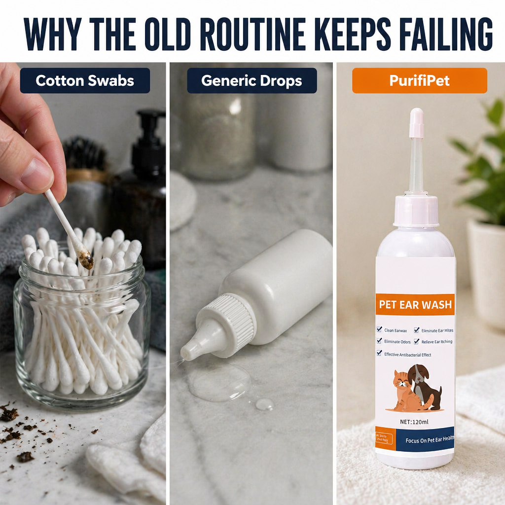 PurifiPet™ — End the Scratching, Clear the Wax & Soothe Itchy Pet Ears