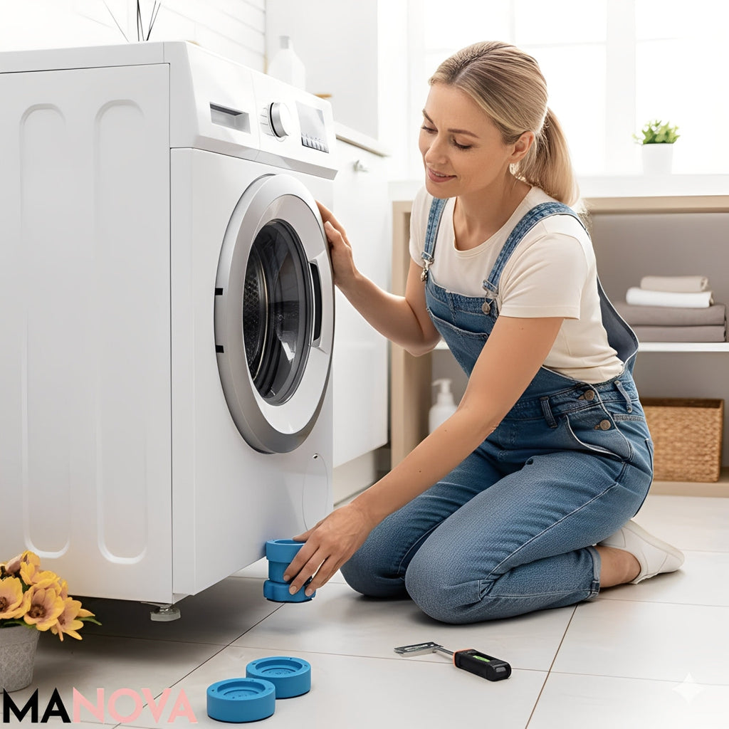 QuietNest™ — End Washing Machine Chaos and Enjoy Soothing, Rock-Solid Calm