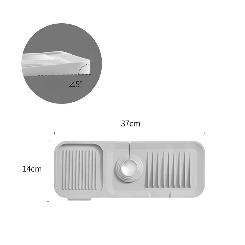 VeloDry™ Silicone Drying Mat — Transform Your Kitchen with Effortless, Spotless Drying Every Time