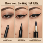 VelourLine™ Matte Definer — Create a Flawless Wing in One Sweep, No Wobbly Hands