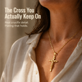 SolaraFaith™ — Sport a Crucifix That Won't Fade, Break, or Stain Your Skin Green
