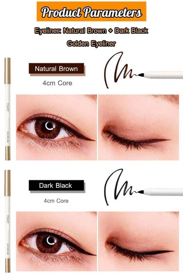 VividLuxe™ Precision Eyeliner — Command Every Room with Bold, Smudge-Proof Eyes That Last All Day