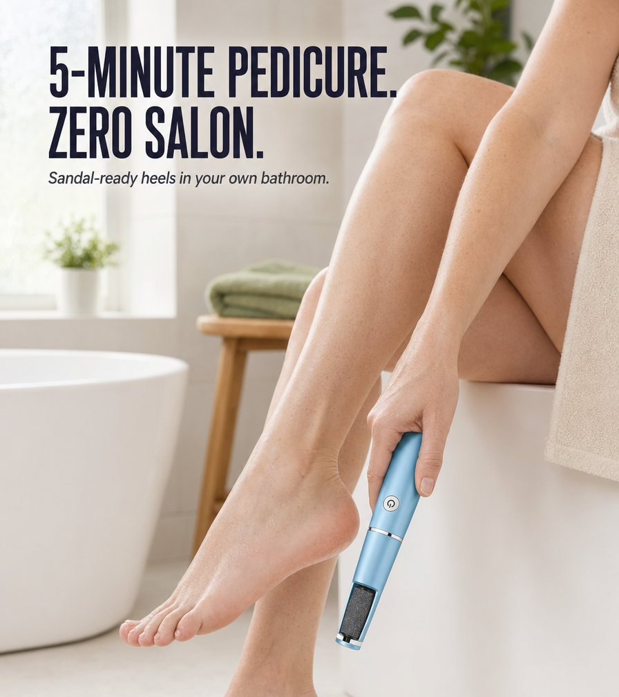 GlideEase™ — Effortless Baby-Soft Feet in Just Minutes, No Pain or Scraping