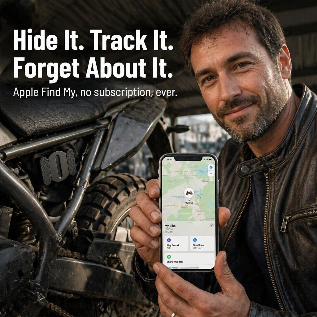 InvisiblePin™ — Hide Your Ride in Plain Sight and Track It Anytime, Anywhere