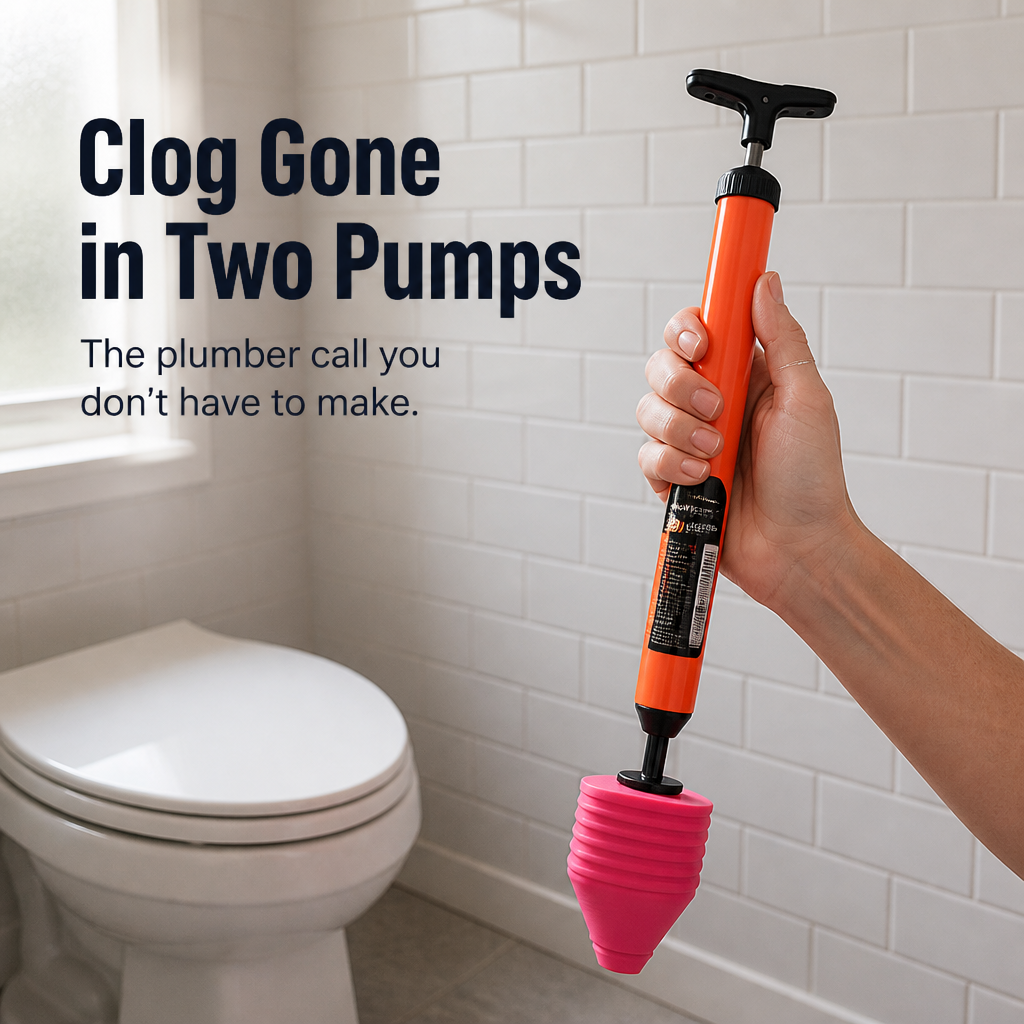 PressurePro™ — Blast Away Clogs Instantly and Reclaim Your Peace of Mind