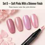 PrismAura™ Gel Pen — Twist, Paint & Air-Dry Glossy Nails Without a Lamp | 28-Shade Set