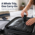 SpaceWave™ — Pack 15+ Items in Half the Space, No Vacuum Needed
