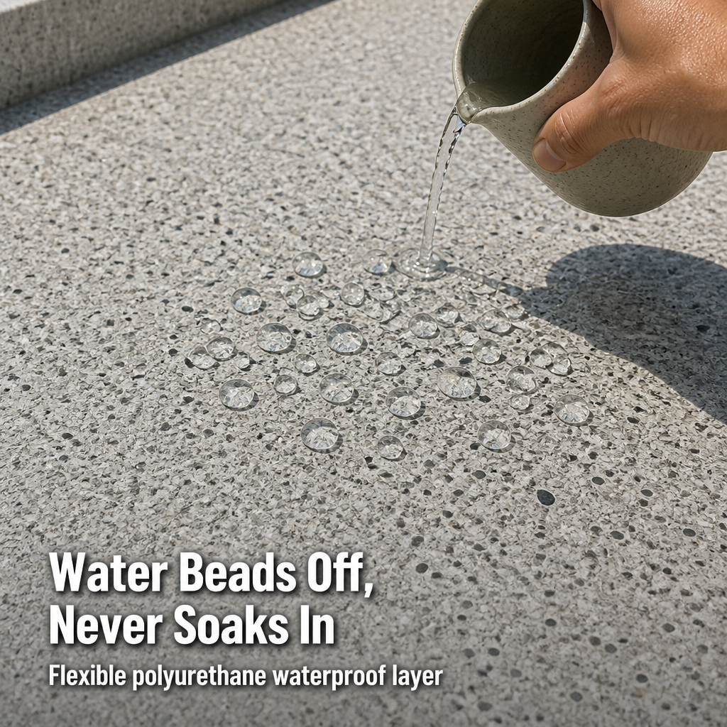 StoneGuard™ — Roll On Real Terrazzo Stone & Waterproof Any Surface in One Weekend