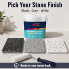 StoneGuard™ — Roll On Real Terrazzo Stone & Waterproof Any Surface in One Weekend