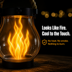 SolarisAura™ — Light Your Patio With Real-Flame Glow That Charges Itself