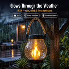 SolarisAura™ — Light Your Patio With Real-Flame Glow That Charges Itself