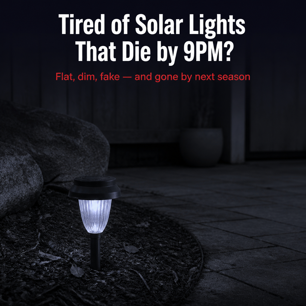 SolarisAura™ — Light Your Patio With Real-Flame Glow That Charges Itself