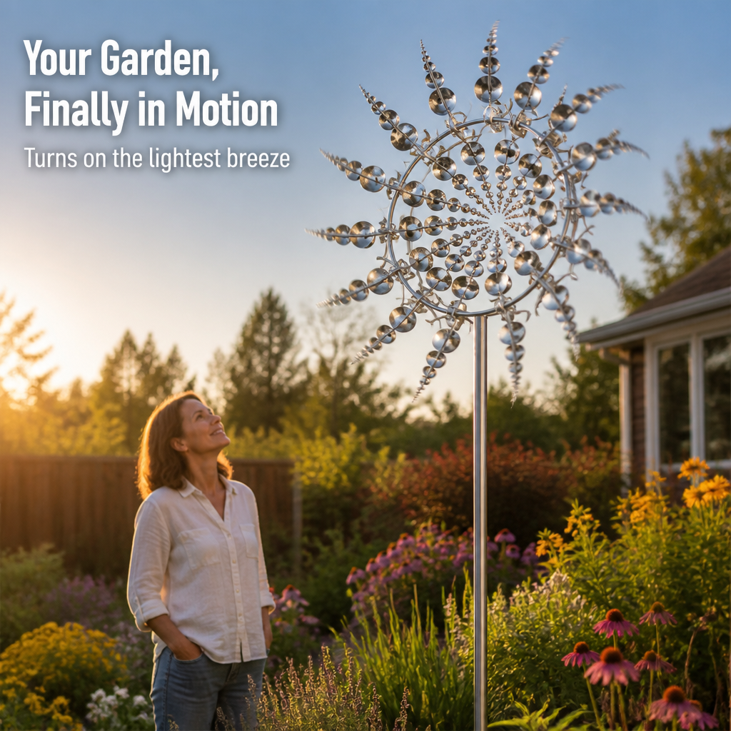 BreezeBloom™ — Spin Your Garden to Life on the Lightest Breeze