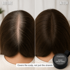 VeraLuxe™ — Cover Thinning Edges & Gray Roots in 10 Seconds, No Dye