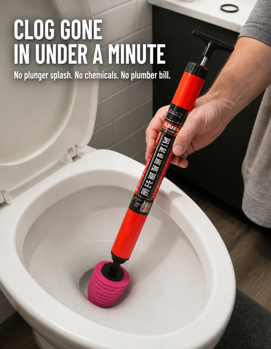 TurboBlast™ — Crush Clogs Instantly and Rescue Your Home from Plumbing Nightmares