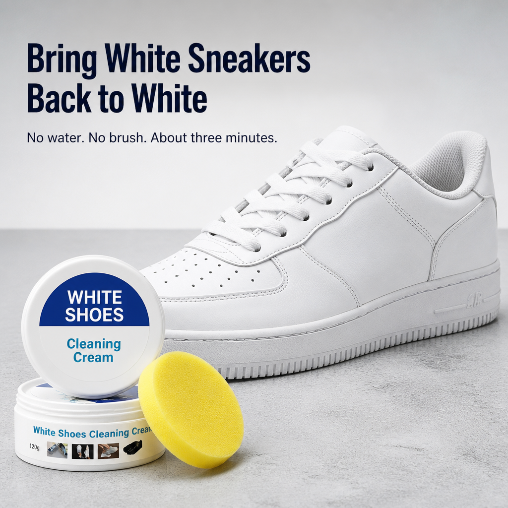StrideX™ Renewal Cream — Revive Your Sneakers Instantly for Show-Stopping Freshness