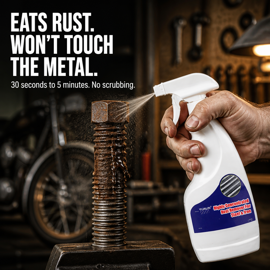 CorroClear™ — Watch Rust Disappear and Metal Shine Like New in Minutes