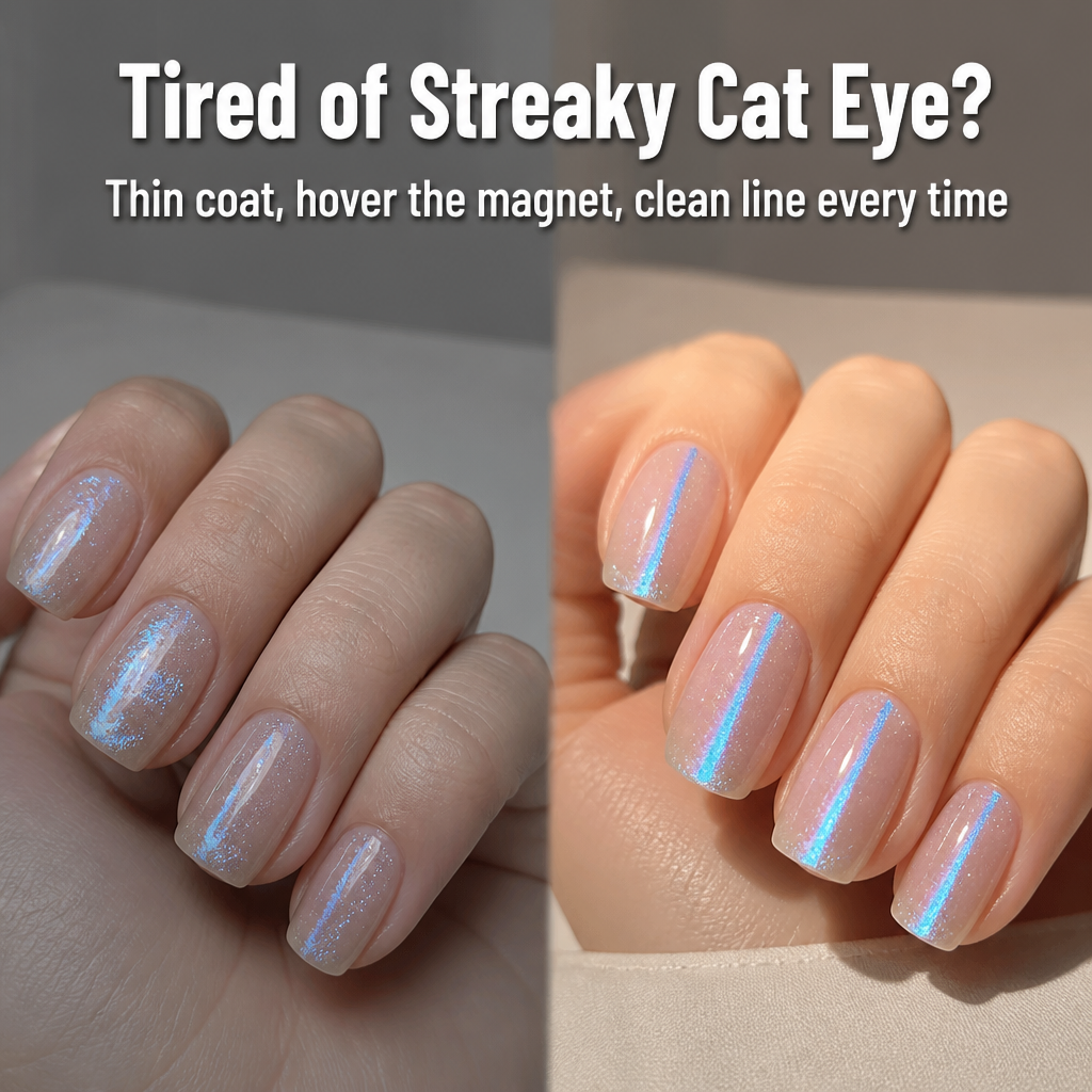 IllumiPulse™ — Get Salon-Worthy Cat Eye Nails That Shift With Every Tilt