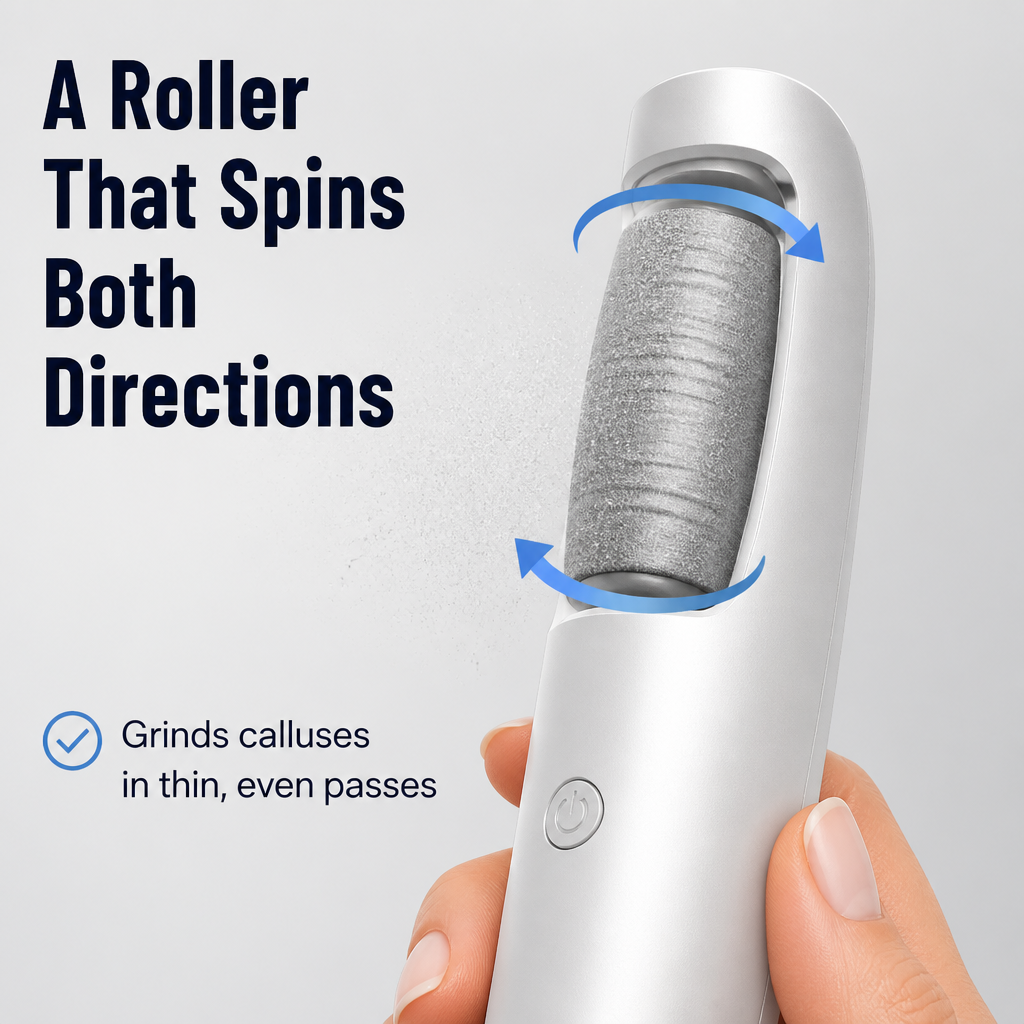 VelvetTouch™ — Grind Away Cracked Heels for Soft Feet in Minutes